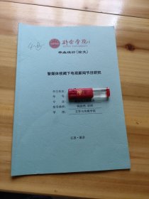 新余学院毕业设计(论文)——智媒体阈下电视新闻节目研究 4号