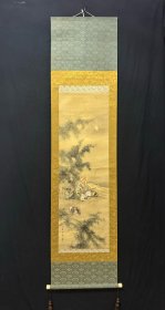 精品 名家临摹 抚琴画