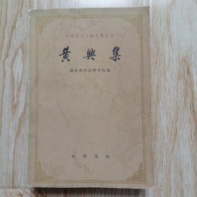 中国近代人物文集丛书 黄兴集