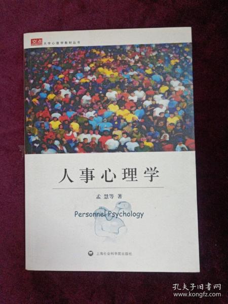 大学心理学教材丛书：人事心理学
