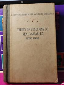the theory of functions of real variables  英文版