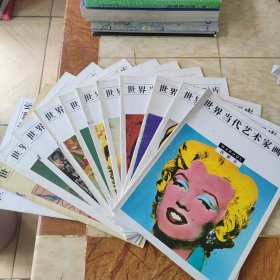 世界当代艺术家画库12册合售