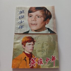 英俊少年 2册 上海人民美术 中国电影 均1982年1印