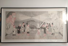 代英伦 人群系列 精品原作