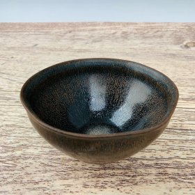 建窑八方兔毫盏