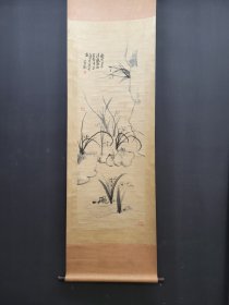 徐渭 精品纸本花卉立轴