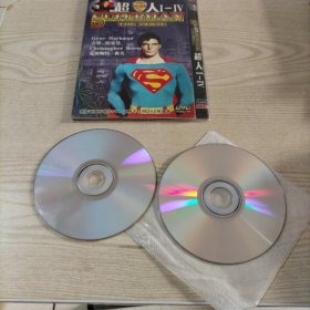 DVD光盘电影超人1-4集（2碟简装）