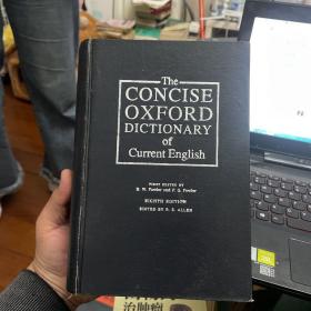 the concise oxford dictionary of current english