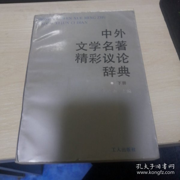 中外文学名著精彩议论辞典
