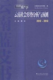 2012～2013云南社会形势分析与预测