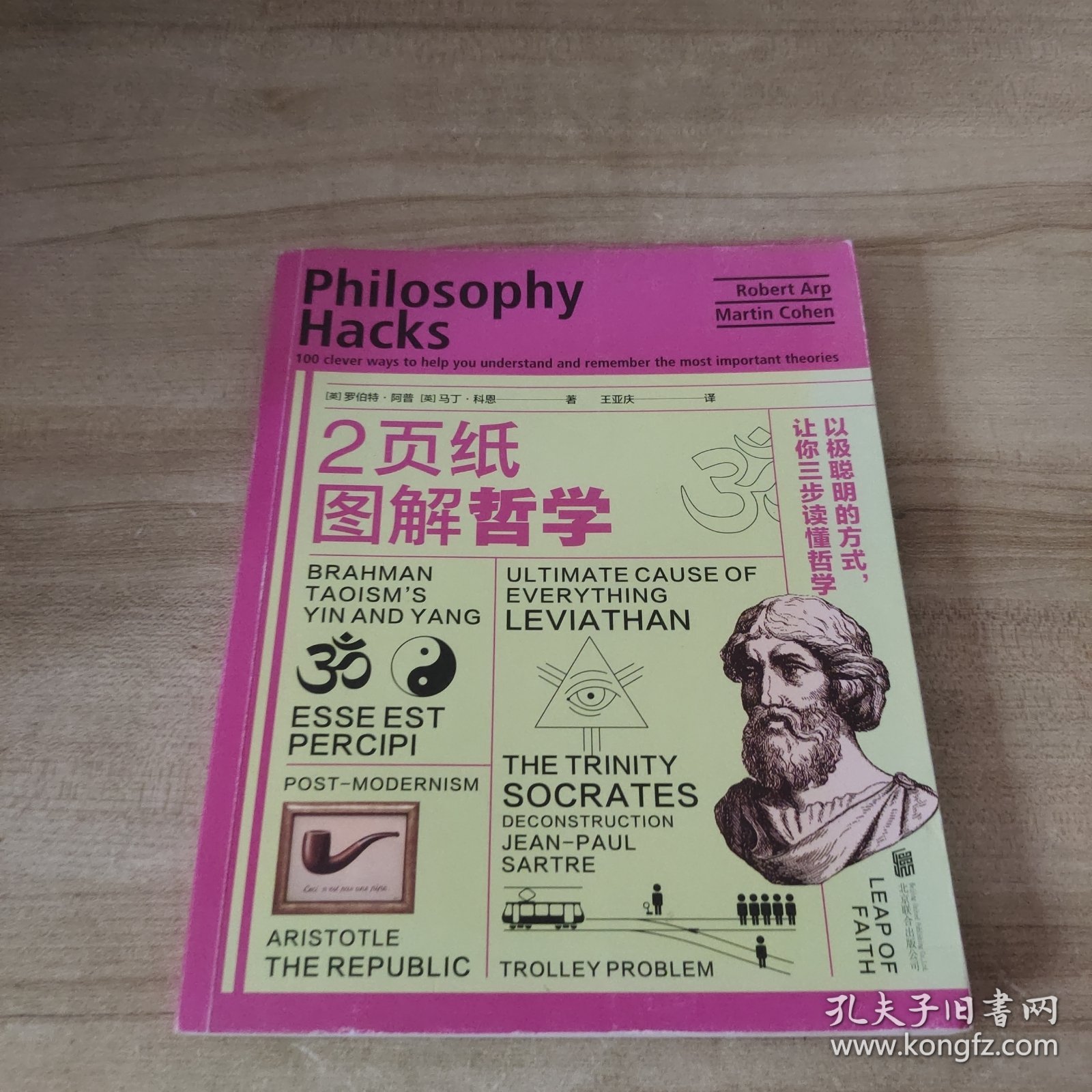 2页纸图解哲学：以极聪明的方式，让你三步读懂哲学