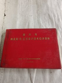 四川省林业局（场）总体设计技术经济指标