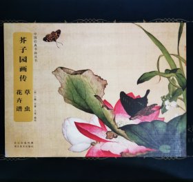 中国经典书画丛书 芥子园画传：草虫花卉谱