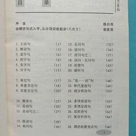 汉语句式100例