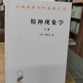 精神现象学（下卷）/汉译世界学术名著丛书