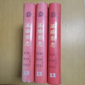 洛阳市志 第十三卷