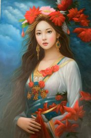 纯手绘油画
