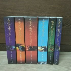 Harry Potter and the Philosopher's Stone：1-7(缺第三册)六册合售