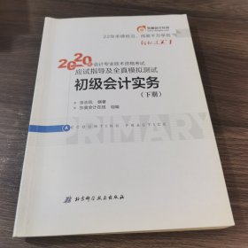 东奥初级会计2020 轻松过关1 2020年应试指导及全真模拟测试初级会计实务 (下册)