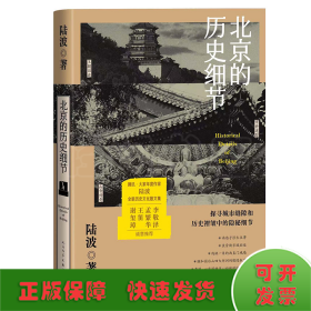 北京的历史细节（李敬泽、孟繁华、王笛、解玺璋推荐，探寻城市缝隙和历史褶皱中的隐秘细节）