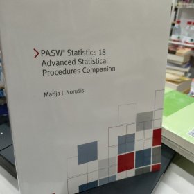 PASWStatistics 18 Advanced Statistical Procedures Companion PASWStatistics 18高级统计程序指南