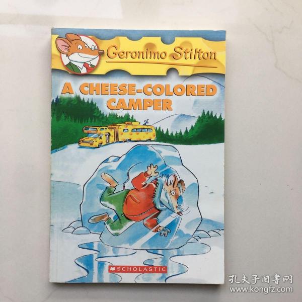 Geronimo Stilton #16: A Cheese-coloured Camper  老鼠记者16：来自异国的露营者 英文原版