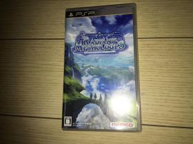 日本正版PSP游戏软件：世界传说：光明神话3 箱说全8新