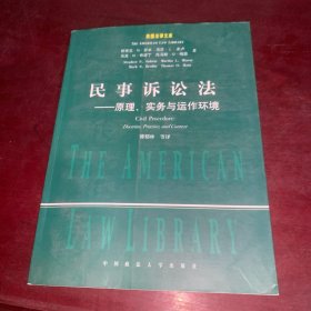 民事诉讼法：原理、实务与运作环境