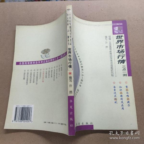 世界市场行情  三点一测丛书