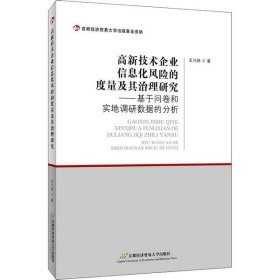 高新技术企业信息化风险的度量及其治理研究