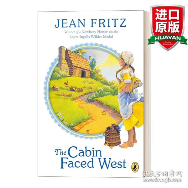 英文原版 The Cabin Faced West 小屋朝西 美国儿童文学遗产奖获得者Jean Fritz 英文版 进口英语原版书籍