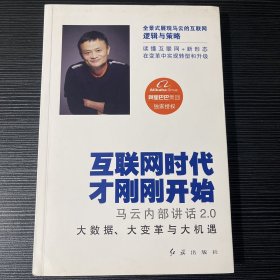 互联网时代才刚刚开始：马云内部讲话2.0