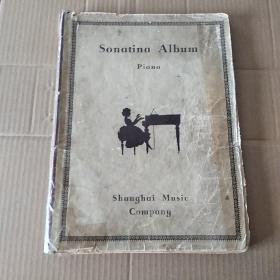 民国乐谱：Sonatina Album Piano 钢琴小奏鸣曲专辑