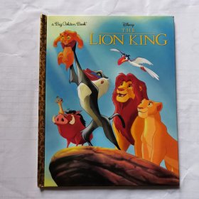 现货 迪士尼狮子王儿童绘本故事书 英文原版 The Lion King Disney The Lion King Big Golden Book 小金书精装绘本 3-7岁  精装