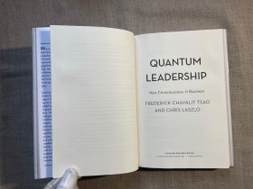 Quantum Leadership: New Consciousness in Business 量子领导力 : 商业新意识 曹慰德 & 克里斯·拉兹洛【英文版，精装】