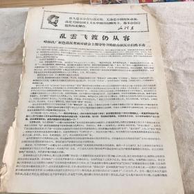 革命布告： 乱云飞渡仍从容 哈林机厂红色造反者面对社会上保守势力的联合新反扑岿然不动