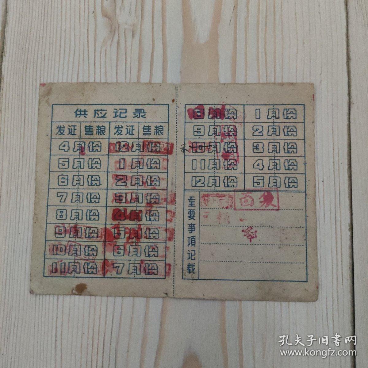 太原市粮食定量卡片  儿童  赵永钢  男  3岁  定量标准20斤  始供日期：1961年9月1日  住址：完后XX油库  太原市粮食局制  编号：9