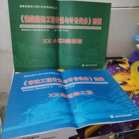 市政工程计量与计价实务图例 XXX 路道路工程 +建筑装饰工程计量与计价实务图例 XXX小区B型别墅（2本合售）