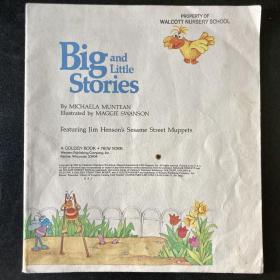 Big and Little Stories 原版童书绘本（无封面封底）