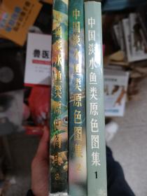 中国淡水鱼类原色图集（第一，二，三）全