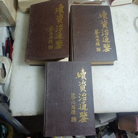续资治通鉴 （三册全精装）