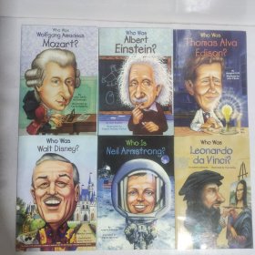 Who Was WaIt Disney？Who Was AIbert Einstein？Who Was Thomas AIva Edison？Who Was Leonardo da Vinci？Who was WoIfgangAmadeusMozart？WhoIsNeiIArmstrong？