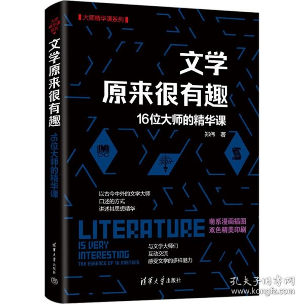 文学原来很有趣：16位大师的精华课（大师精华课系列）