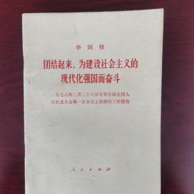 团结起来，为建设社会主义的现代化强国而奋斗