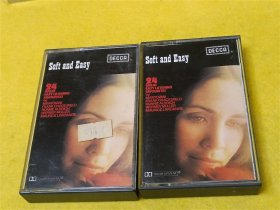 磁带SOFT AND EASY2盘（多单只收一个运费，10个包邮）