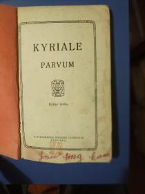 KYRIALE PARVUM