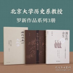 【套装3册】罗新作品系列3册 漫长的余生+黑毡上的北魏皇帝+有所不为的反叛者 历史知识读物 以小人物的命运反应大历史 正版