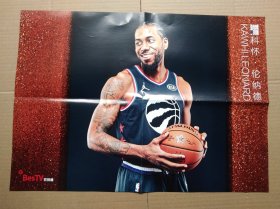 NBA球星海报 科怀伦纳德 达米安利拉德