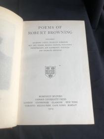 Poems of Robert Browning 罗伯特布朗宁诗集