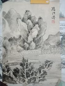 美协会员阳洪港国画作品2